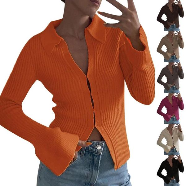 Женские свитера, свитер, кардиган, топ с длинными рукавами, расклешенный низ, женские хлопковые блузки, бирюзовая туника
