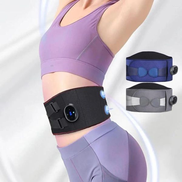 Cintura per massaggio con riscaldamento elettrico regolabile, supporto per la vita, scaldacollo wireless, lombare