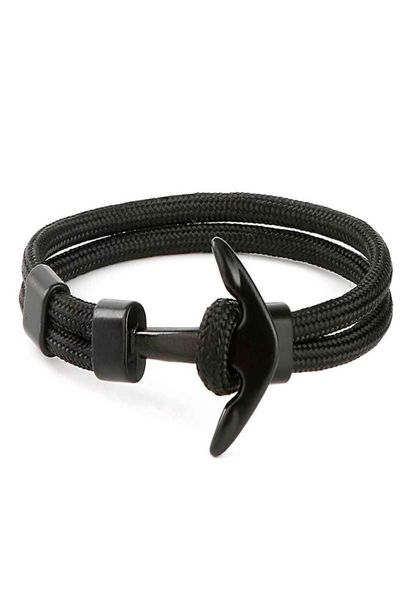 10 peças conjunto de produtos de tendência 2018 novidades logotipo personalizado corda pulseira de âncora náutica masculina joias personalizadas 1534862