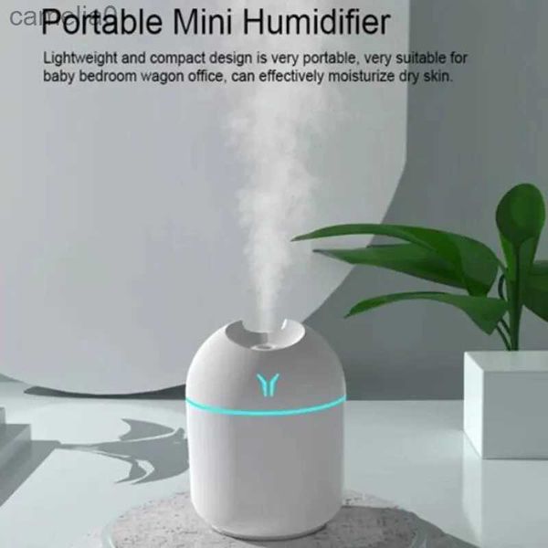 Luftbefeuchter Mini Große Nebel Volumen USB Luftbefeuchter Haushalt Kleine Desktop Intelligente Auto Neue Aromatherapie MaschineL231226