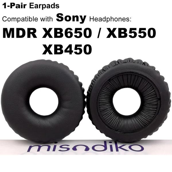 Zubehör misodiko Ohrpolster Ersatz für Sony MDR XB650BT XB550AP XB450 Kopfhörer