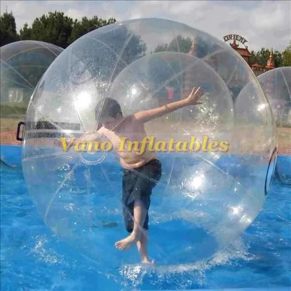 Palline Waterballs TPU Forte palla di criceto a misura d'uomo Zorbing Water Walkers Gonfiabile Germania Tizip Zipper 1.5m 2m 2.5m 3m Spedizione gratuita