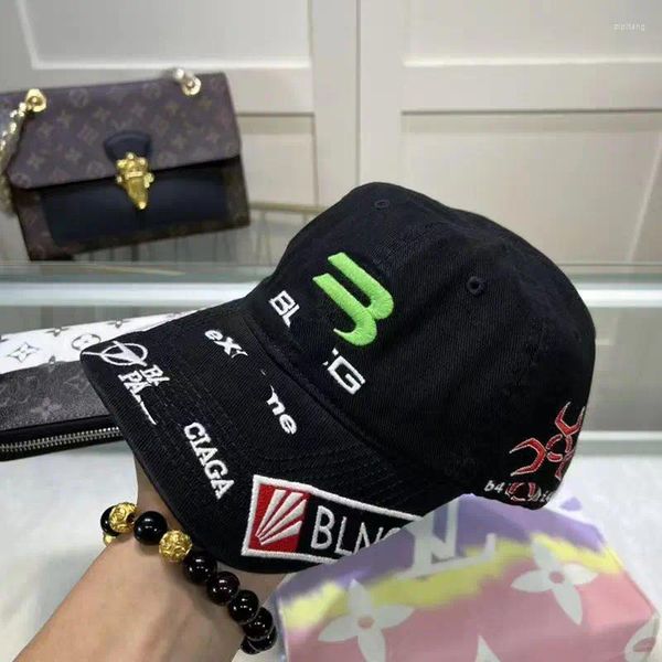 Ball Caps Moda Beyzbol Snapback Şapkalar Ayarlanabilir Açık Hava Hip Hop Modaya Düz Renkler Erkekler İçin Kadın Yarışan Şapka