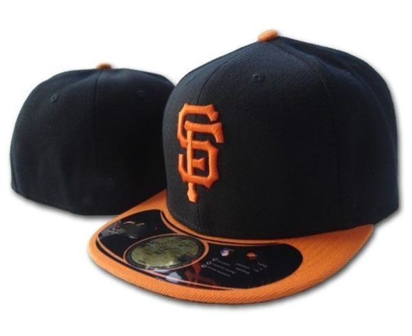 Giants On Field Preto Laranja Chapéus Gorras Bones Masculino Flat Brim Chapéus SF Snapback Cap Chapeau Homme Mens Womens Sports Go3476257