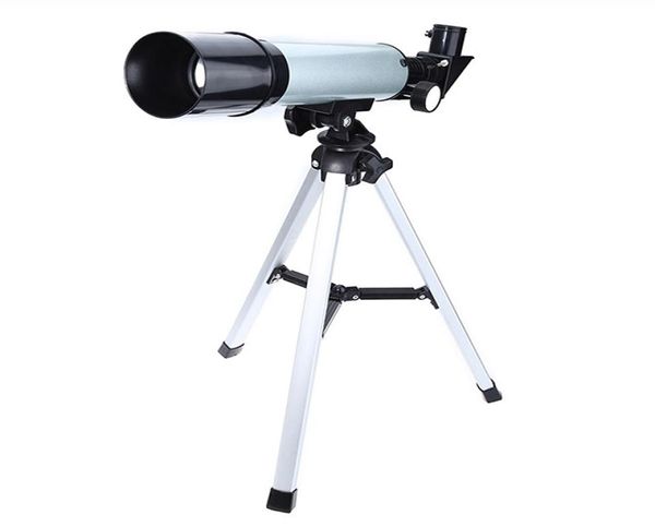 Монокуляр f36050 Астрономический телескоп 360x50 Рефракторный телескоп с портативным штативом Подарки для исследования Игрушки для детей Взрослые1968208