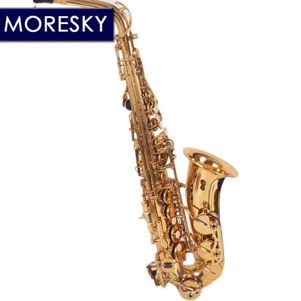 MORESKY E-Flat Eb Sassofono contralto Tasti dorati con custodia per strumento musicale