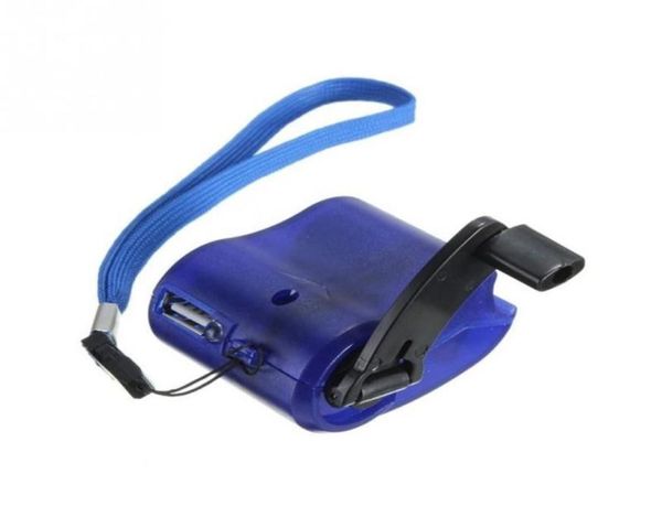 NEU Notfall-Powerbank USB-Handkurbel SOS-Handy-Ladegerät Camping Survival Gear Kit9054648