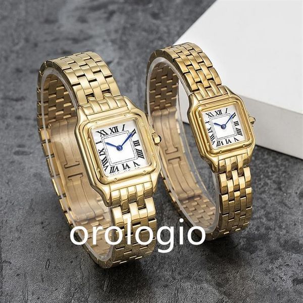 2022 New Elegant Fashion Men's and Women's watches Stainless Steel Strap Imported Quartz Movement Waterproof156y