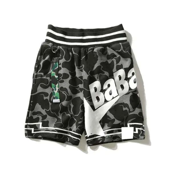 Bape Shorts Exclusivos Designer Moda Tendência Fitness Shark Calças Esportivas Curto Simples e Generoso Ginásio Exercício Bapes Camisa Essentialls Hoodie Y2K 769