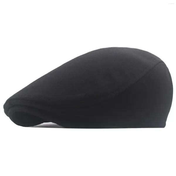 Berets Sboy Chapéu Masculino Algodão Macio Stretch Fit Homens Cap Cabbie Driving For