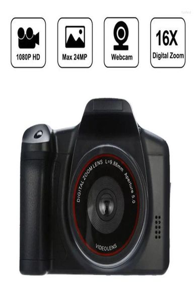 Цифровые фотоаппараты Портативная HD 1080P 16-кратный зум 243939ЖК-ручная видеокамера Видеокамера 16 миллионов пикселей Домашняя маленькая SLR1456266