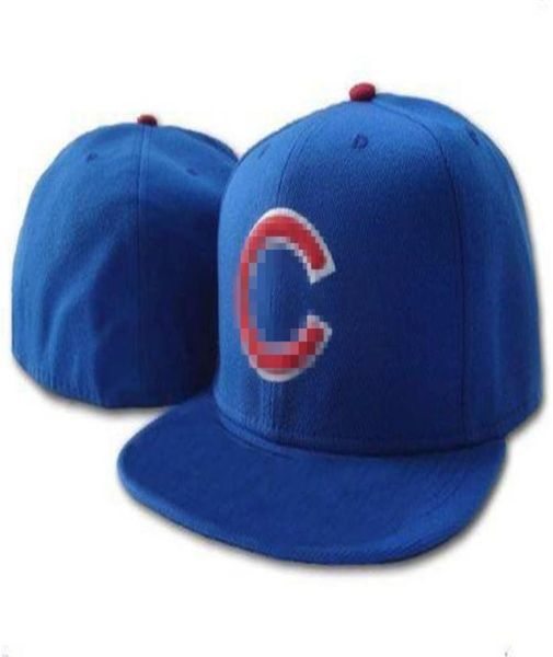 Cubs C lettera Berretti da baseball marca nuovi uomini donne Gorras Hip Hop Casquette Cappelli aderenti piatti H239417646