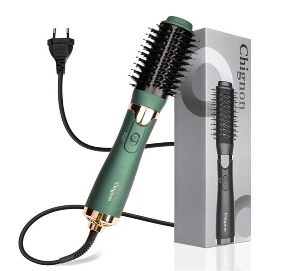 Escova de ar atualizada, secador de cabelo de uma etapa e volumizador modelador 3 em 1 com gerador de íons, alisador de salão, pente modelador 2201224127566