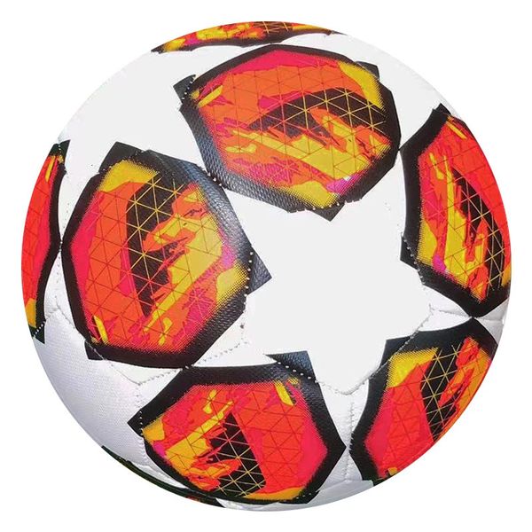 Pallone da calcio arancione standard ufficiale misura 5, materiale PU, allenamento, lega sportiva, partite, calcio, Futbol 231225