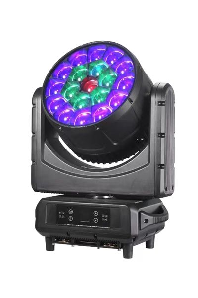 2 pz 19x40 W LED ape occhio Testa mobile per esterni Impermeabile Lira Fascio Zoom RGBW testa mobile a led DMX Illuminazione professionale per palco