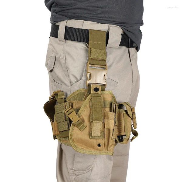 Sacos de cintura Militar Exército Tático Saco de Perna Arma Coldre Homens Mulheres Destacável À Prova D 'Água Combinação Funcional Gaiter Cinto