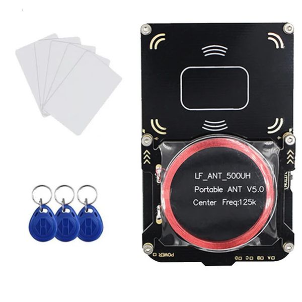 Proxmark3 V5 0 Kit RFID Smart Chip Reader NFC Clone Copier ID ID TAG TOKEN DUPLICATOR125KHZ Автор 13 56 МГц Программист 231226