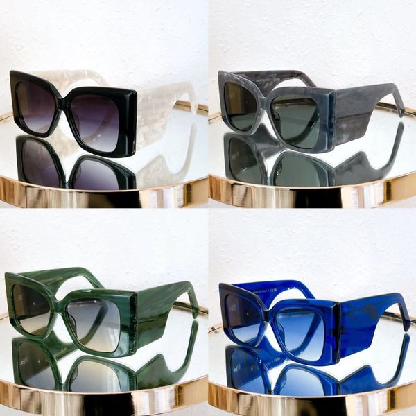 Güneş gözlüğü ch kadın erkek tasarımcı lensler gözlük sürüş açık hava UV400 klasik vintage moda a95066 lüks güneş gözlükleri
