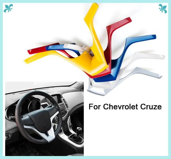 Adesivos de venda quente abdom volante sinuciosas capa de adesivo para 2009 a 2013 para acessórios de sedan Chevrolet Cruze