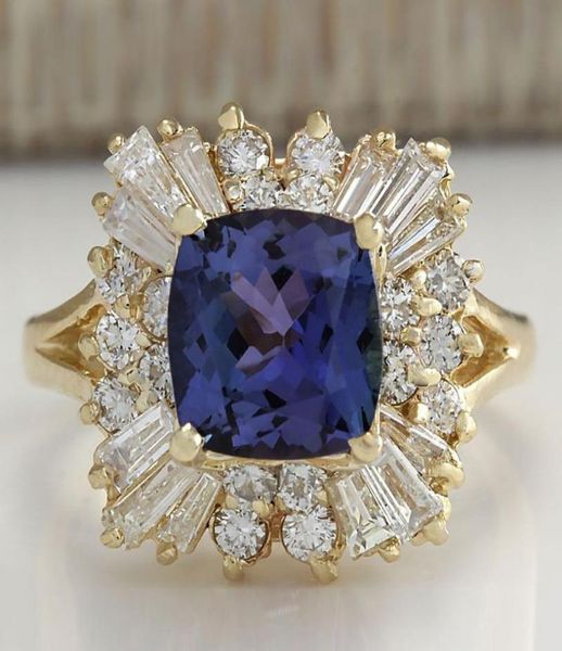 Anéis de casamento moda quadrado azul pedra anel charme feminino cz jóias para mulheres promessa noivado senhoras acessórios presentes7397018