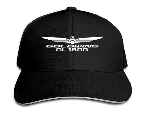 Goldwing gl1800 impressão boné de beisebol marca moda estilo algodão cânhamo cinza chapéu impressão unisex snapback bonés ajustável feminino man4897876