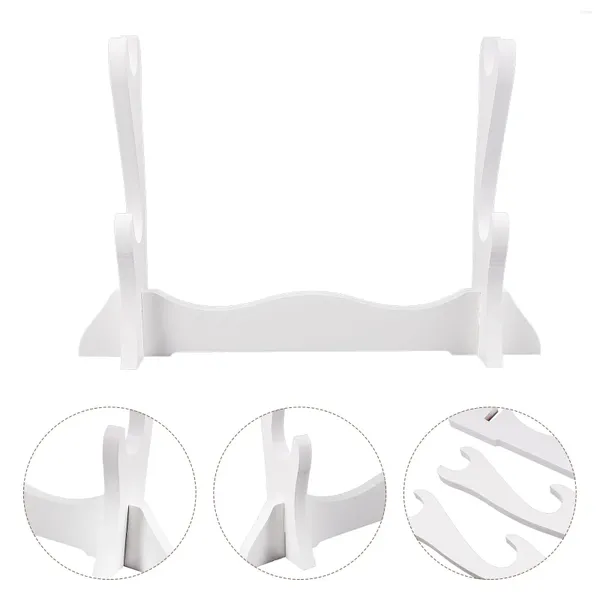 Suporte de mesa de armazenamento de cozinha suporte durável acessório para casa desktop decorativo branco