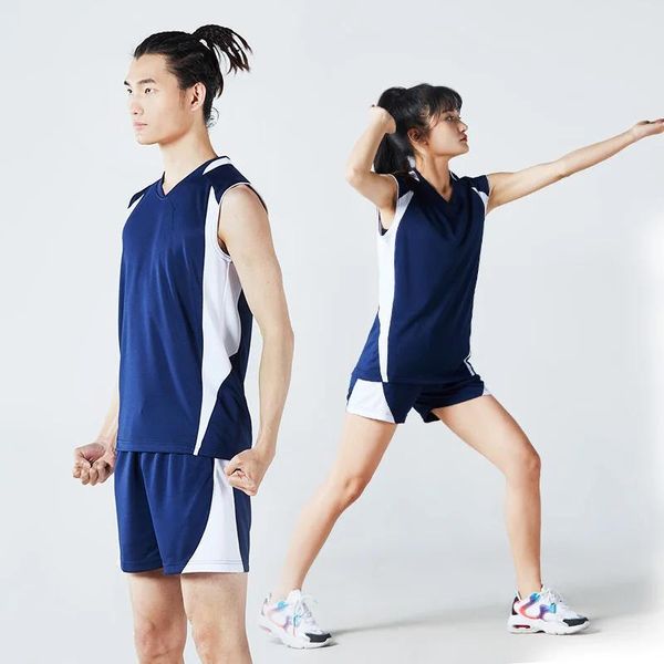Schermate Mens Volleyball Uniform Team Shorts Shorts Women Counch Suit Tallleyball Maglie kit unisex