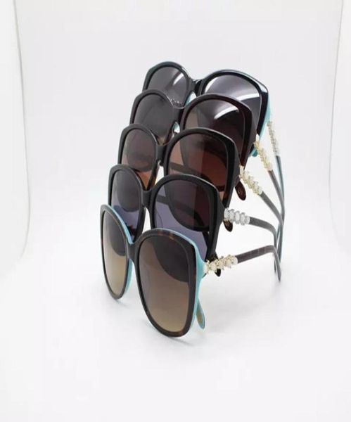 TF4103 Элегантные женские солнцезащитные очки брендового качества UV400 в изысканной декоративной оправе 5717140 с полным комплектом футляра 3967590