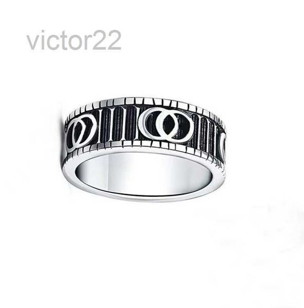 Mode Herren Liebe Ring Geist Schlange Brief Luxus Silber Überzogene Paar Ringe Damen Designer Schmuck Geschenke 4NWP