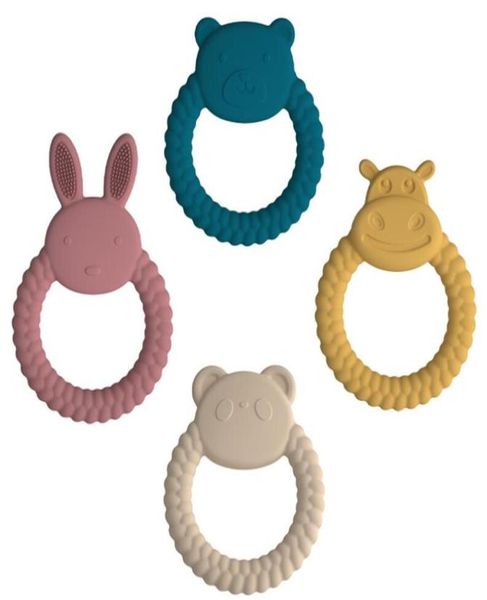 Ins Bebek Silikon Soothers Teether Oyuncak Hayvanlar Karikatür Tasarım Sağlık Bakım Pasifiye Diş çıkarma Eğitim Bebek Kaynatabilir8758949