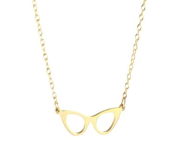 10PCS Cat Eye Brillengestell Halskette Einfache Geometrische Lesebuchliebhaber Brillenkette Halsketten für Frauen Party Hipster Geschenke5628119
