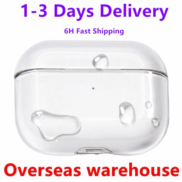 Per Airpods Pro 2 Accessori per cuffie Custodia antiurto Custodia protettiva per Apple Airpods 2 3 Gen Auricolare Bluetooth PC Custodia rigida per auricolari Custodia protettiva