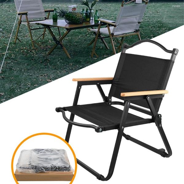 Kamp mobilya açık kamp eğlence sandalye hafif katlanabilir oxford kumaş balıkçılık kahve taşınabilir karartma