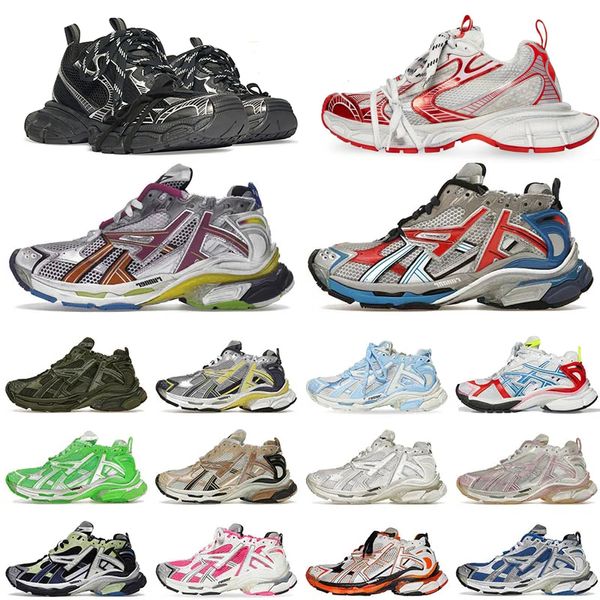 3XL Track 3.0 Designer Running Shoes Homens Mulheres Tripler S Preto Sliver Bege Branco Ginásio Vermelho Cinza Escuro Casual Sneakers Moda Homem Plataforma Sapatos Tamanho35-45