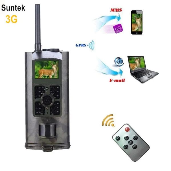 Zubehör Foto Trpas 3g Jagd Kamera Mms 3g HD 16mp Trail Cam Gprs P SMS 1080p Nachtsicht 940nm Scouting Kameras Falle Hc700g