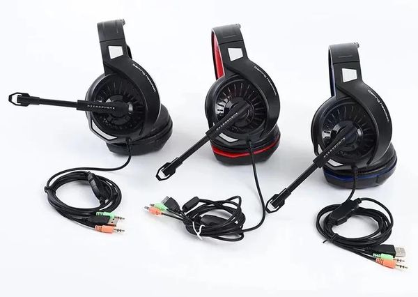 Kopfhörer Internet Bar Computer Gaming Headset PC Gamer Kopfhörer mit Mikrofon