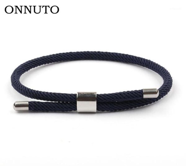 Nuovo Arrivo Amante Macaron Fascino Corda Catena Paracord Bracciale Uomo Donna Stile estivo Accessori regolabili S00218514890