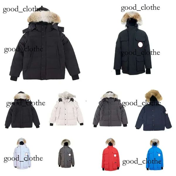 Piumino d'oca invernale da esterno Uomo Donna Multi stile Canada Piumino con cappuccio Canadese caldo Wyndham Soprabito Mooses Clothingtops 335