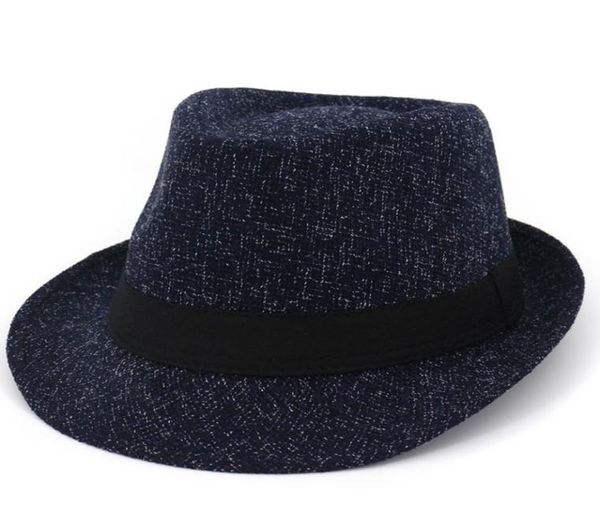 Marca Inghilterra Uomo Donna Fedora Top Cappello Jazz Primavera Estate Autunno Cappelli a bombetta Berretto Classico Cappello da cowboy7671285