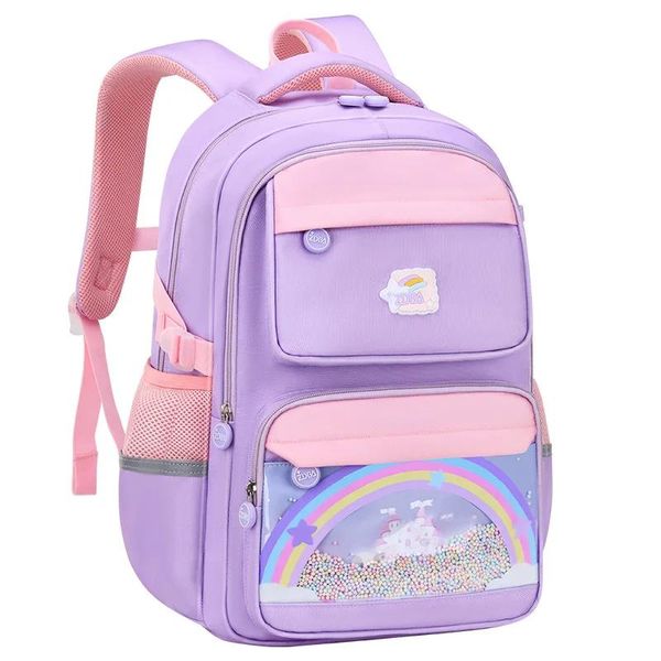 BASS CINETTO SCUOLA RAGAZZE BASSE BAMBINI SCUCCHIO PRIMAGGIO SCHEDA SATCHEL BASSAGGIO BAGGI PRINCIPESSA SCHUOLA MOCHILA INFANTIL 2 SHIES