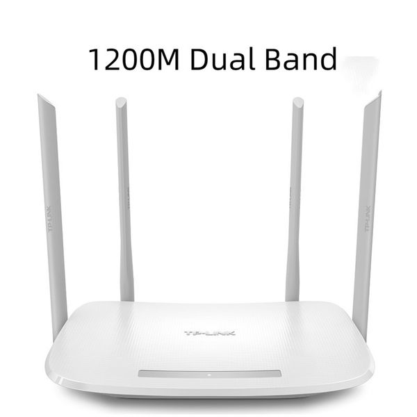 1200 MBit/s unterstützen IPv6, 24 GHz, 5 GHz, können mit einem Klick zurückgesetzt werden. Smartphone-Internetzugang reibungsloser, kabelloser WLAN-Router AC23
