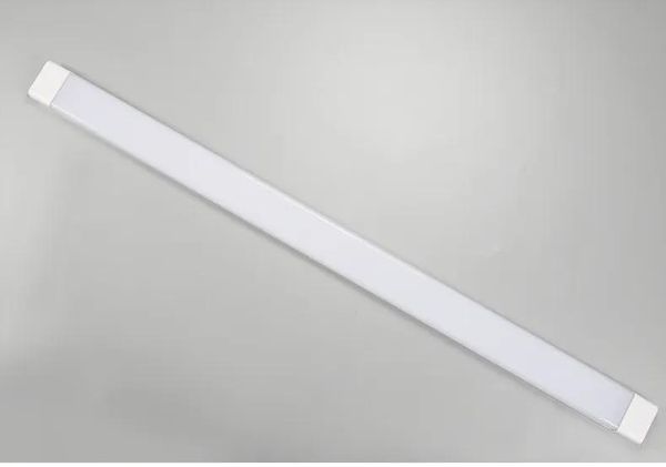 Luzes superfície montada tubo de sarrafo à prova de poeira antifog ultra fino alongado luz de teto 4ft 54w smd2835 purificação lâmpada interior ac8