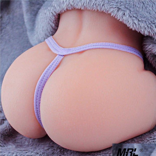 Outros itens de beleza de saúde Realista Ass 3D Sile Vagina Anal Artificial Buceta Canais Duplos Ânus Adt para Homens Masculino Masturbador Shop Dhhzz