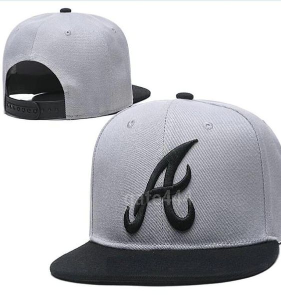 Todo Homens Mulheres Braves Baseball Snapback chapéu Basquete Snapbacks Chapéus Mens Flat Caps Ajustável Boné de Beisebol Chapéu Esportivo a201890794