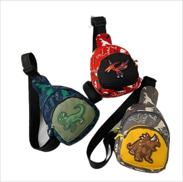 Сумочки, милая сумка через плечо для маленьких девочек, детская мини-путешественная сумка с рисунком динозавра Ghj, Прямая доставка Oteep