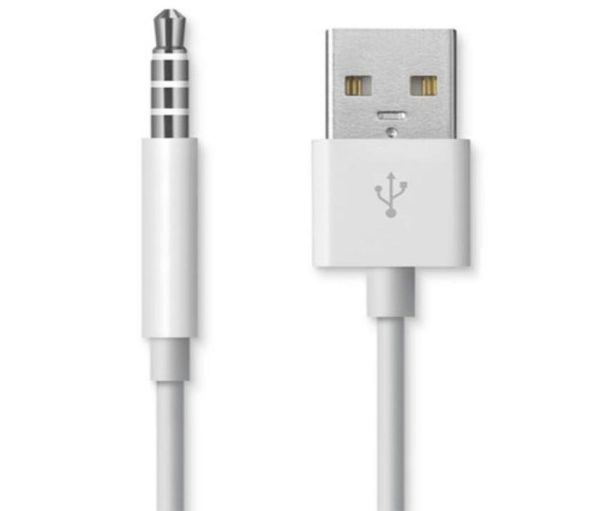 Nuovo cavo di alimentazione per cavo di sincronizzazione dati per caricabatterie USB per iPod Shuffle MP35026629