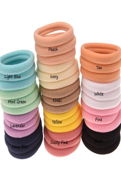 5 cm Durchmesser Nylon-Haargummi, 1 cm Yoga-Krawatte, elastisches Haarband, Mode-Accessoires, Boutique-Haarband-Zubehör2203829