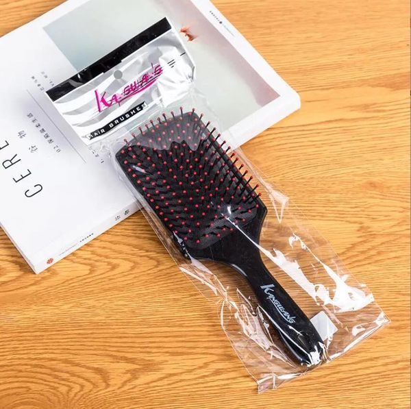 Escovas escovas de cabelo de alta qualidade pente de escova de plástico com borracha revestida de javali extensões de cerdas ferramentas mais vendidas entrega de gota