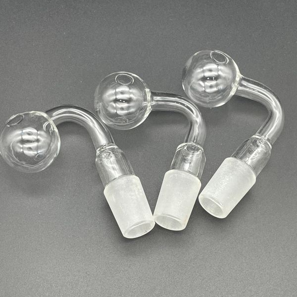 Kase cam yağ brülör borusu sigara aksesuarları bubbler 10mm 14mm 18mm erkek aşağı Kök kaseler fahişe bong cam yağ tırnak borusu için slayt