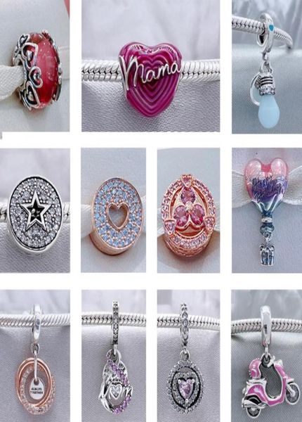 Novo 925 prata esterlina mãe contas para original p charme pulseira família árvore pingente feminino jóias presentes diy jóias making6359453